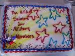 military cake